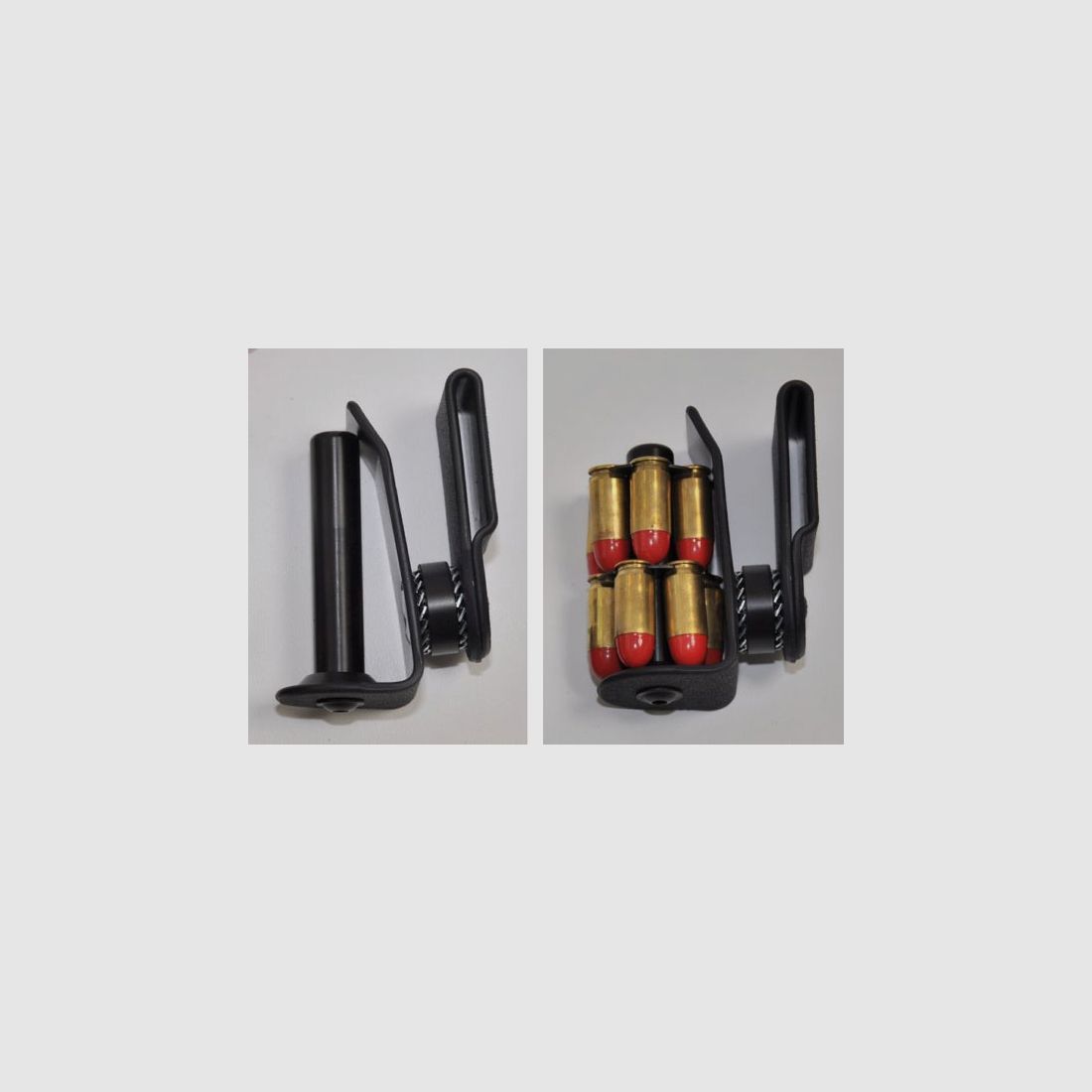 1 x SICKINGER Clip Halter > für 2x Moon-Clip 9mm 9x19 8-Shoot oder .45 ACP 6-Shot | S&W 629 Korth NX