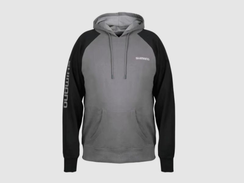 SHIMANO PULLOVER HOODIE GRAU
