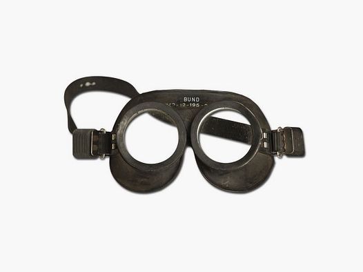 Bundeswehr Original BW Gasschutzbrille gebraucht