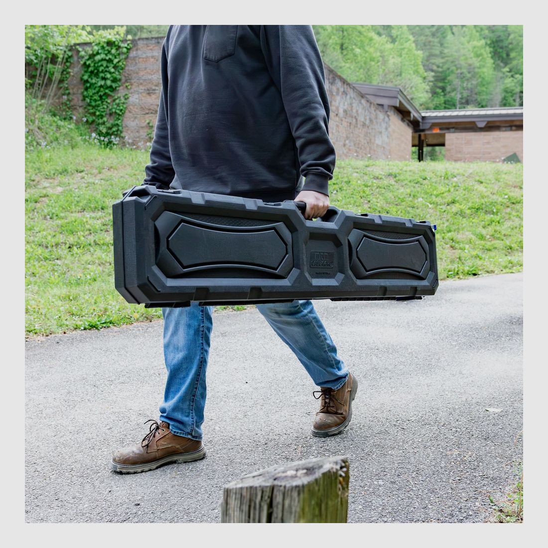 MTM Case-Gard Scoped Rifle Case 51 Custodia per fucili con ottica - 129,5 cm - Nero