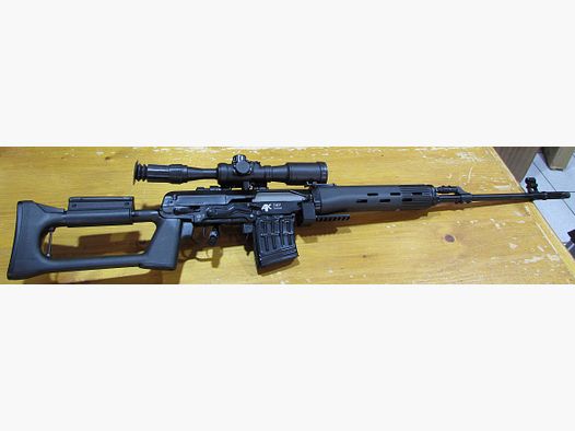 Izhmash Kalashnikov TIGR-SVD 7.62X54R Repetierbüchse NZP 6×36