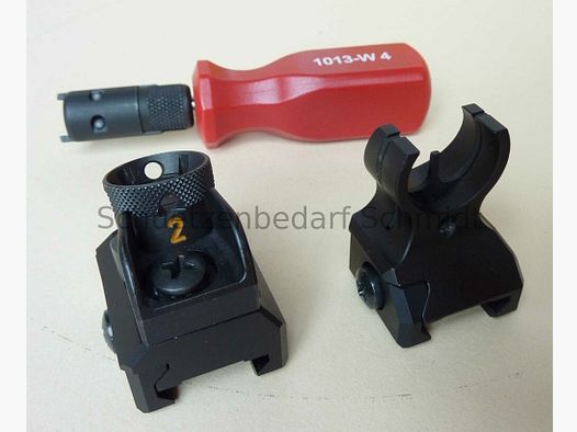 Heckler & Koch Trommelvisier mit Korn u. Schlüssel MR 223/308 u..ä. - vorrätig u. sofort lieferbar -