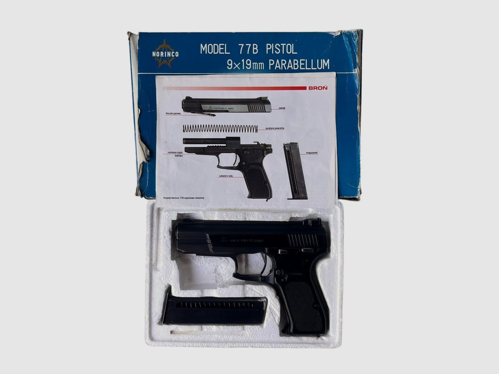 Norinco 77B Pistool kaliber 9x19mm | Staat zeer goed, afbeelding 1 van 8