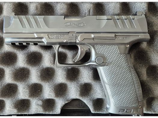 WALTHER PDP 4.5 OR WRAZ Z PODPARCIEM STOCK i wieloma akcesoriami