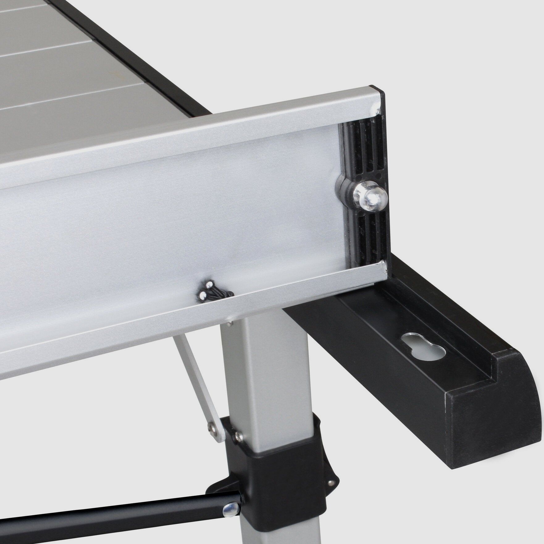 Tavolo Rolling Titanium Quadra NG, 146 cm, immagine 7 di 9