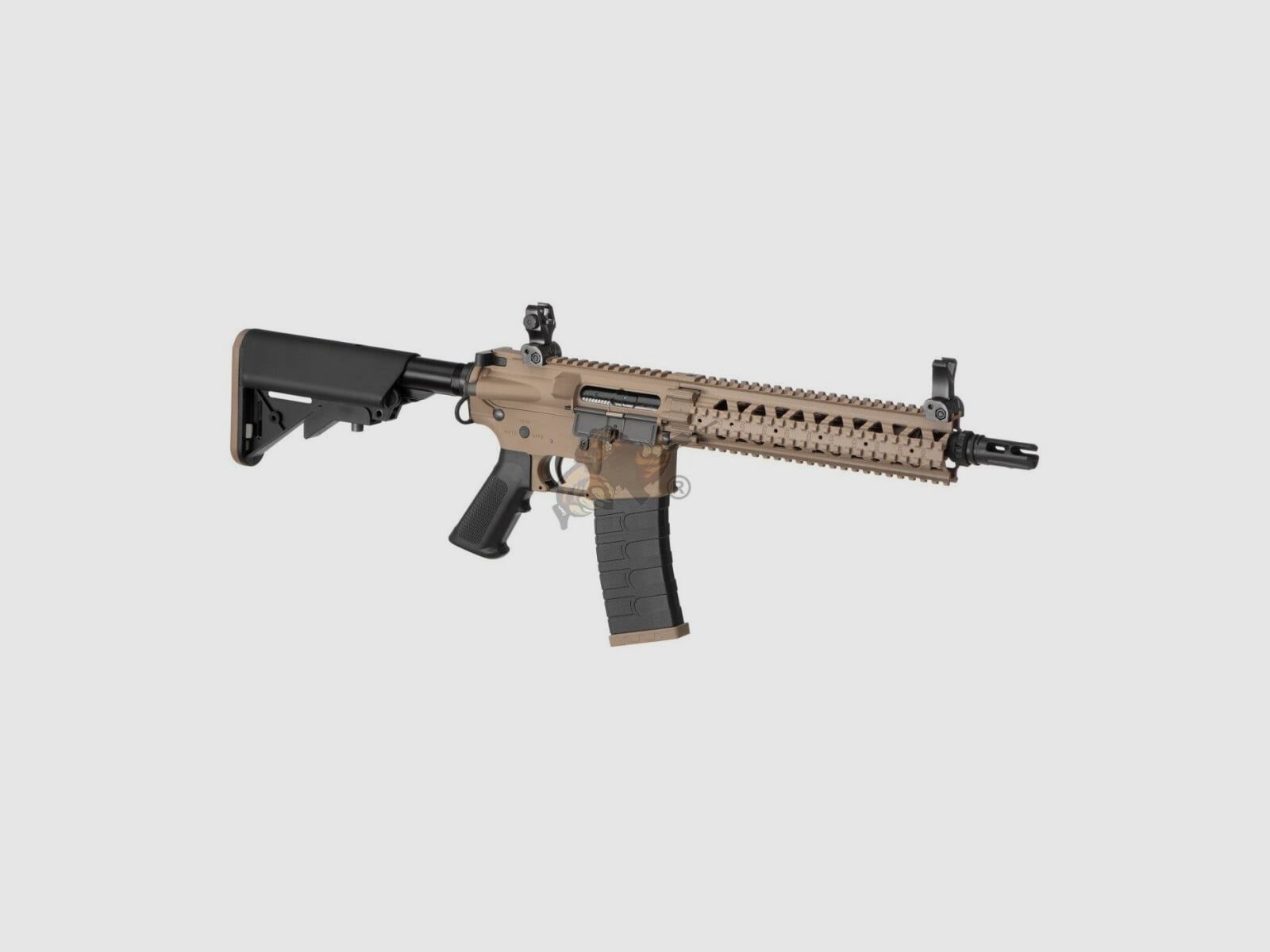 G&G CM18 Mod1 long RIS/rail cover FDE/Schwarz S-AEG Airsoft Gewehr frei ab 18 Jahren, Bild 1 von 5