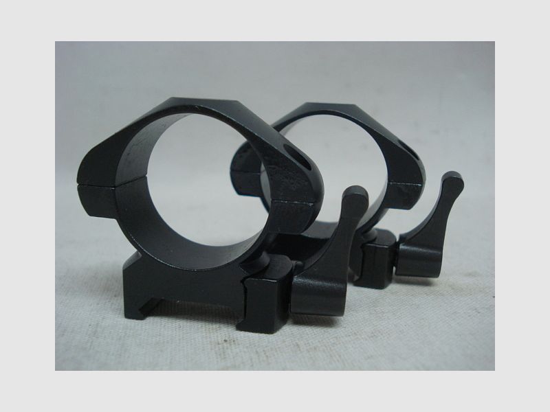 Steel Ringe 30 mm mittel - Weaver/Picat., Paar mit Hebel