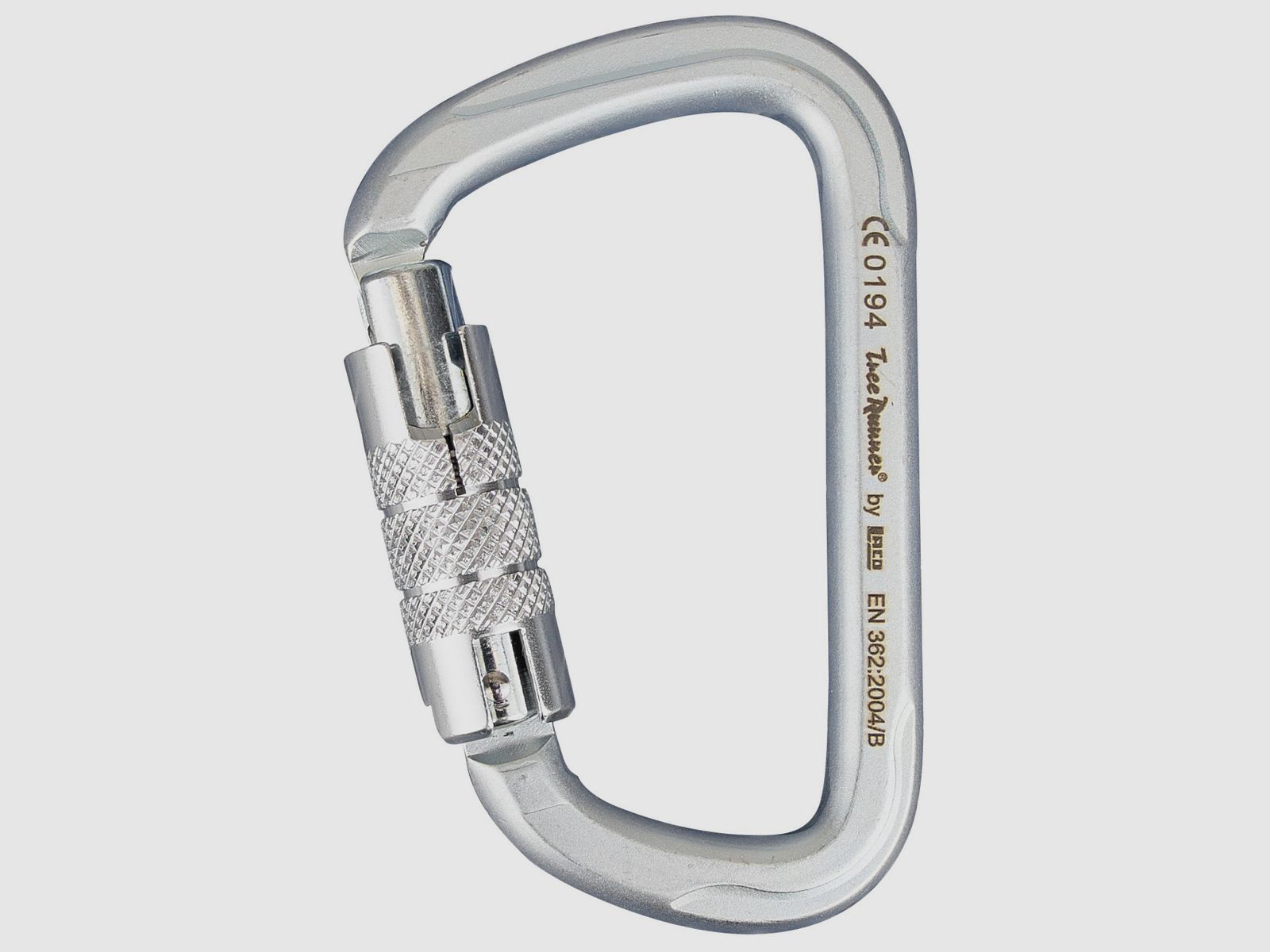 Tree Runner Carabiner HMS-Trilock, Steel EN 362