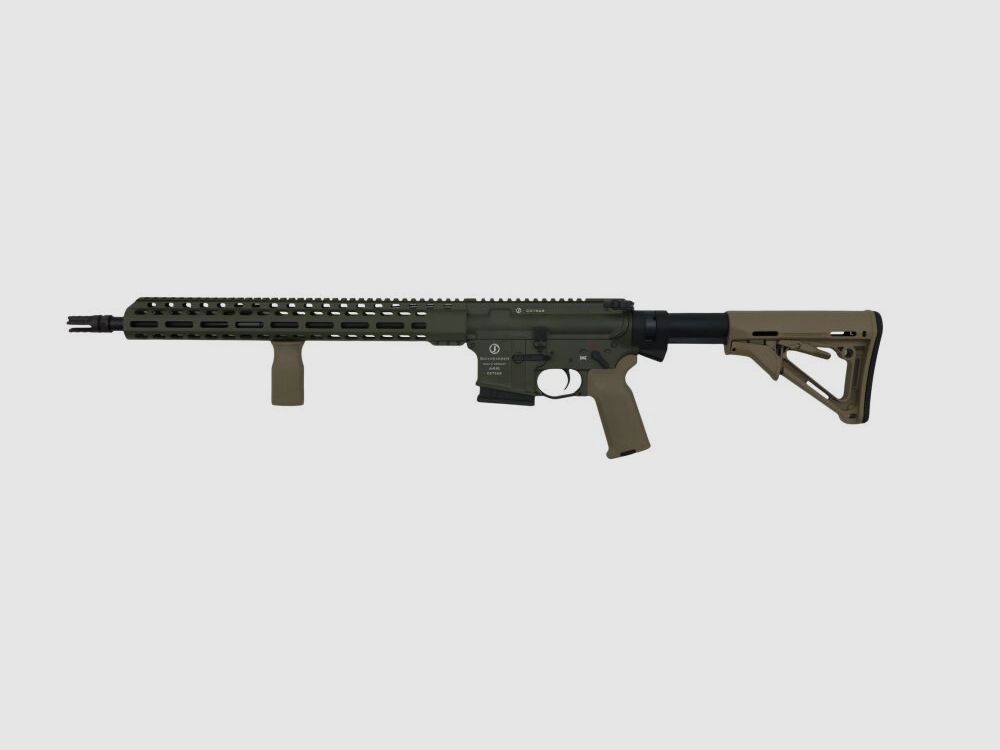 Schmeisser AR15 M5FL 16,75'' speciale editie Magpul OD GROEN / FDE