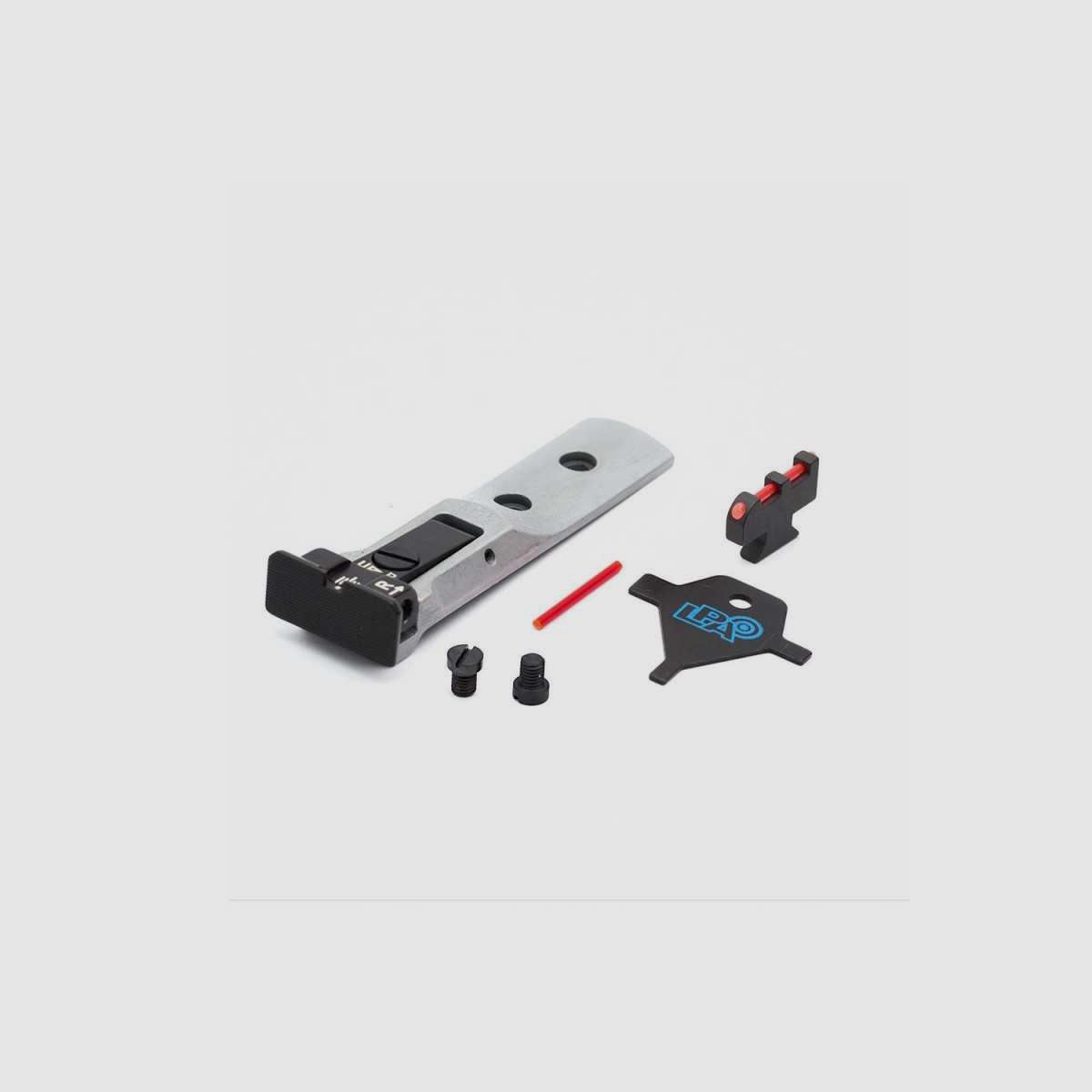 LPA TXT0107F2 Adjustable Sight Set for S&W Revolver with Fiber Optic Front, image 1 sur 3