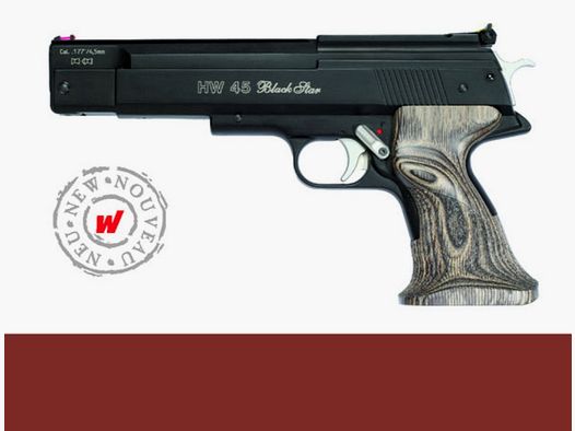 WEIHRAUCH – HW 45 BLACK STAR – 4,5MM