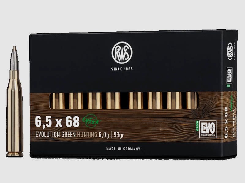 RWS 6,5x68 Evo Green 6,0g - 93gr