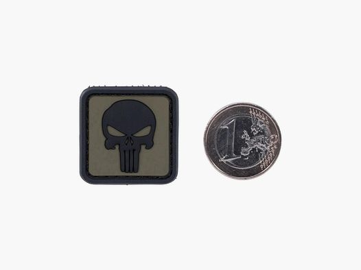 Fritzsch 3D Patch Punisher Skull oliv