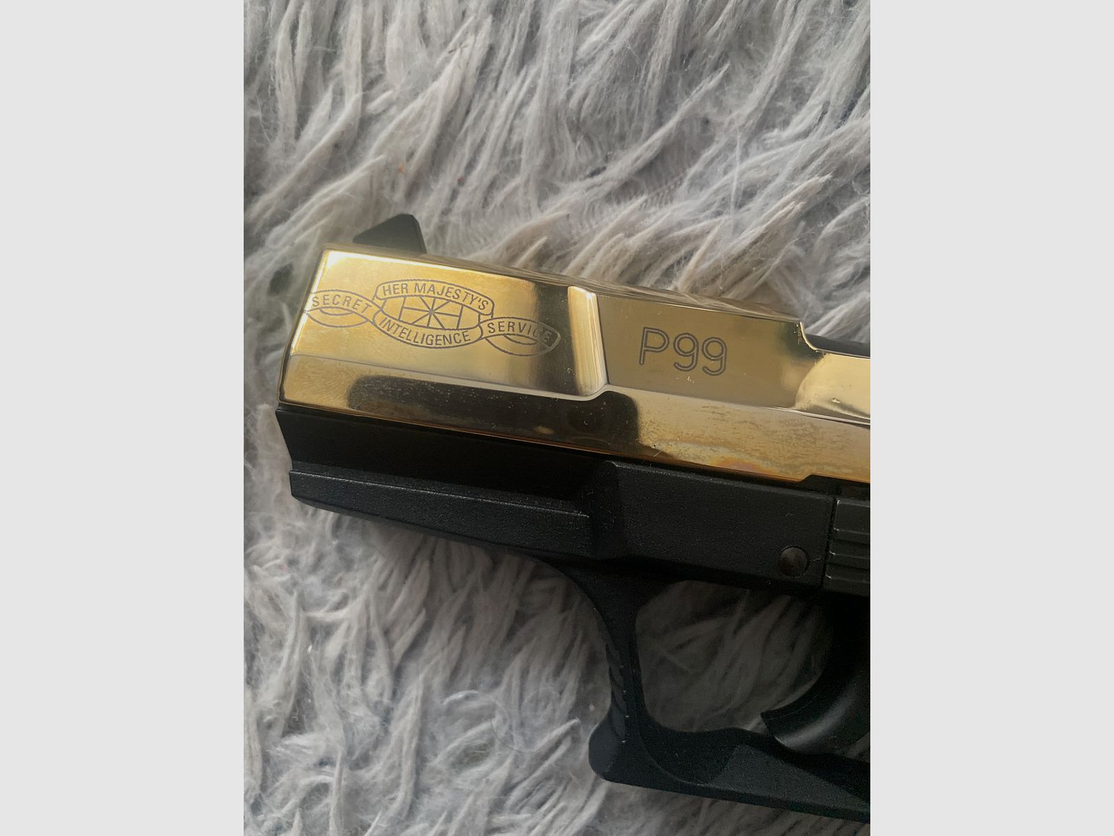 Walther P99 Gold Sonderedition James Bond PTB 637