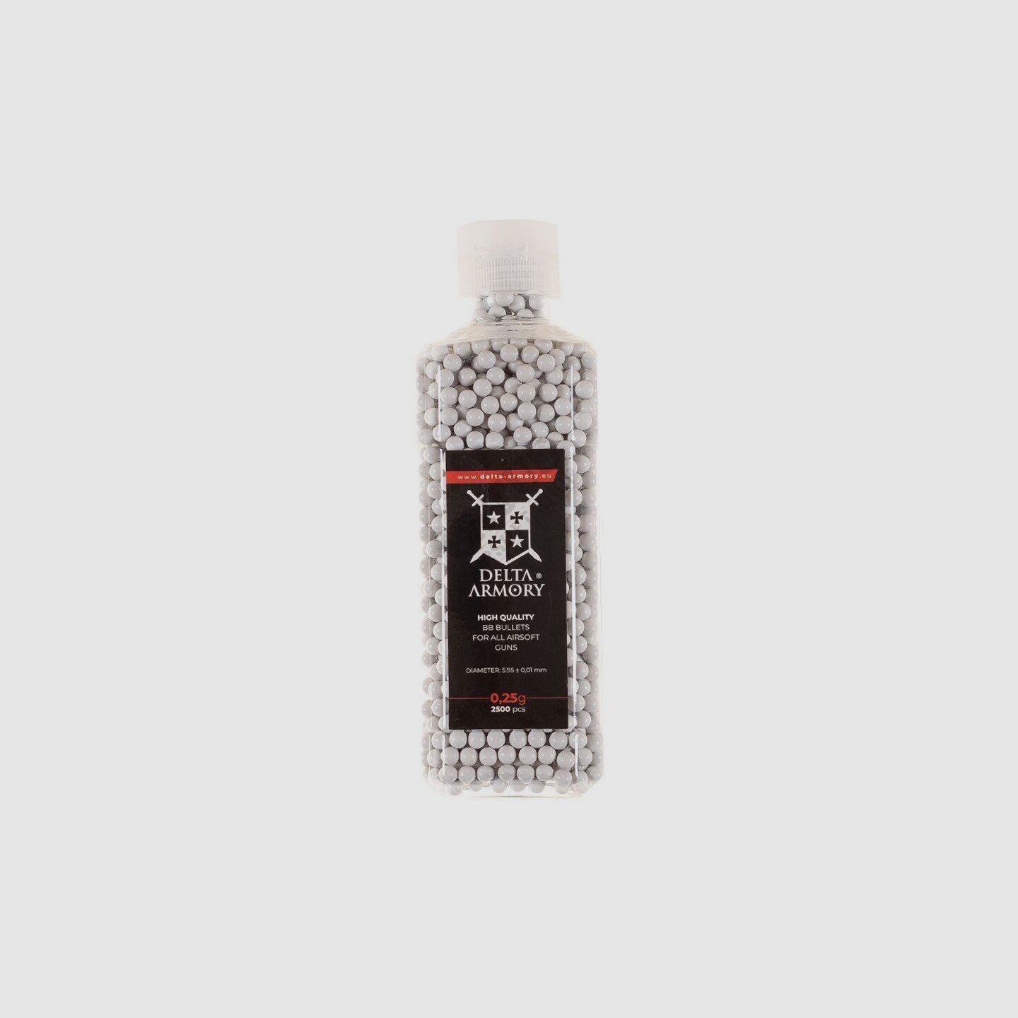 Airsoft High Quality BB 0,25g (2500rds) - Delta Armory