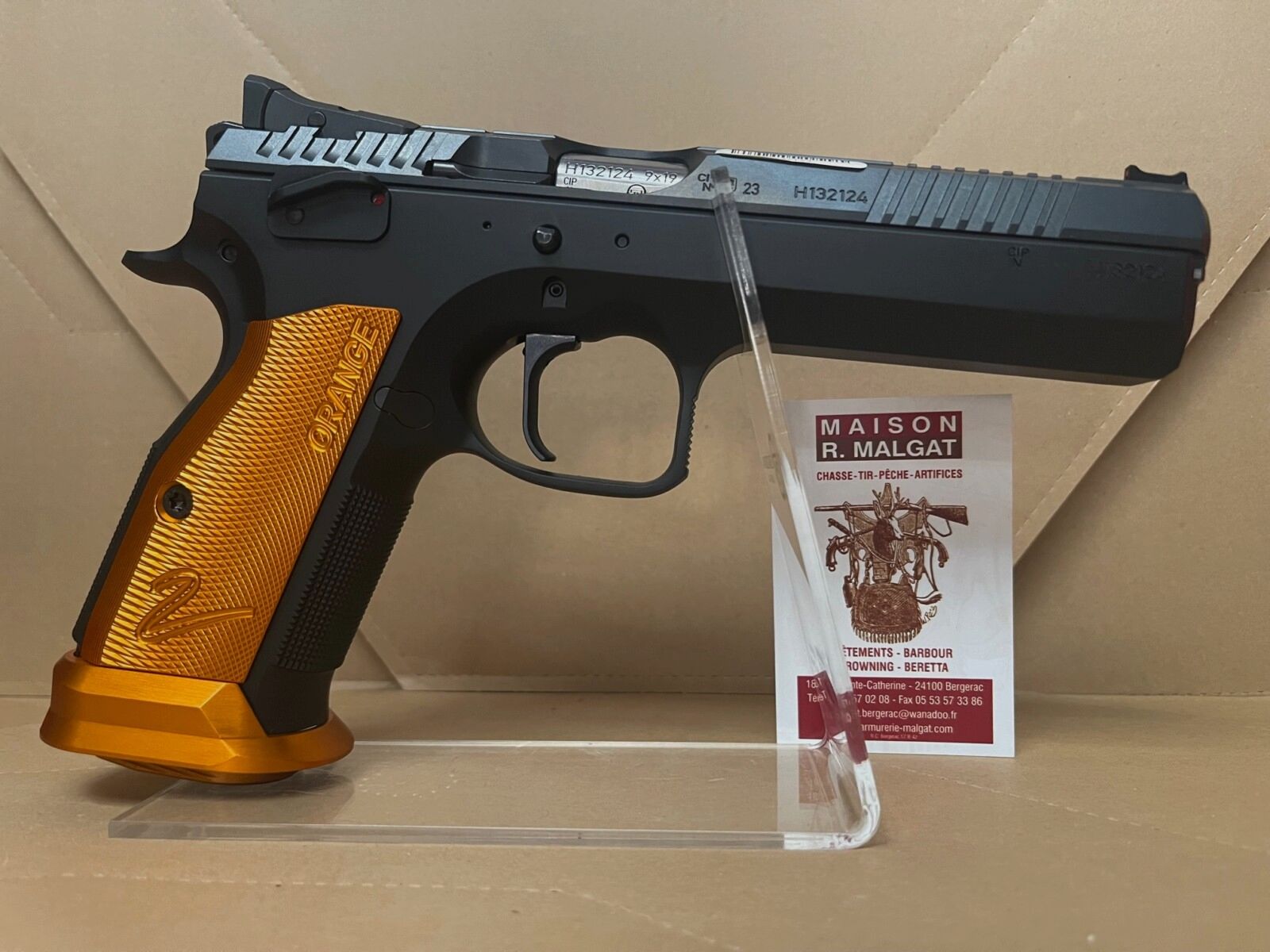 CZ TS 2 Orange 9×19 (auf Bestellung), Bild 2 von 5