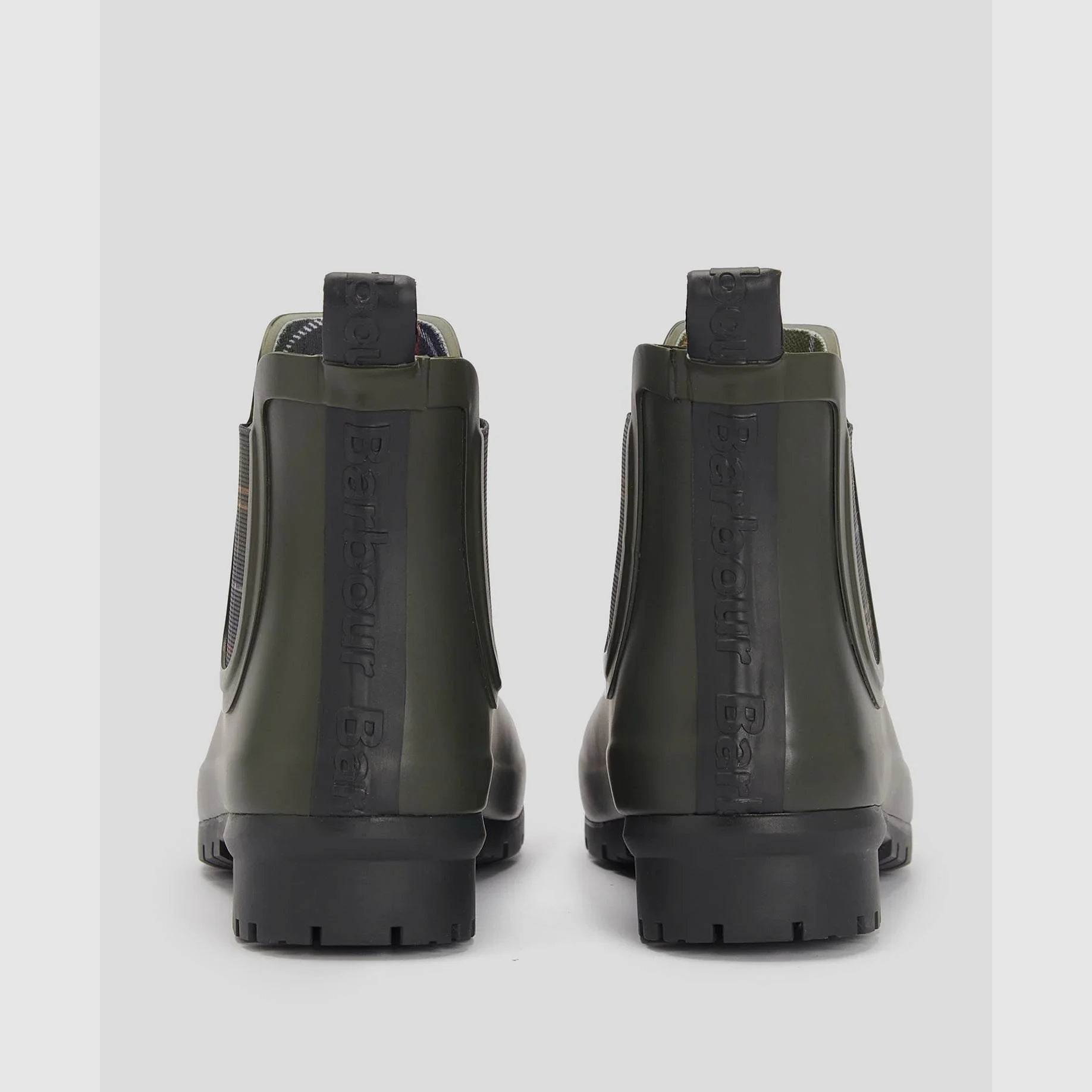 Barbour Kingham Tartan Gummistiefel kurz