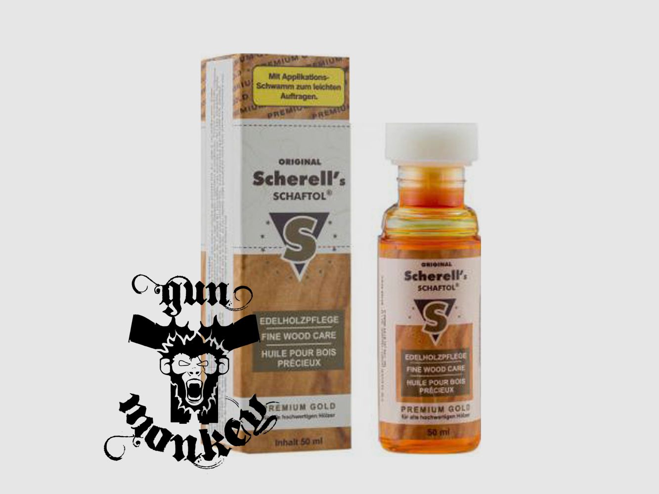 Schaftol Holzöl 50 ml Premium Gold