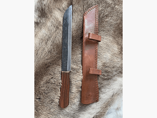 Long sax knife made of carbon steel