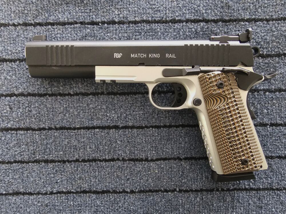 RBF 1911-A1 MATCH KING RAiL, 6"