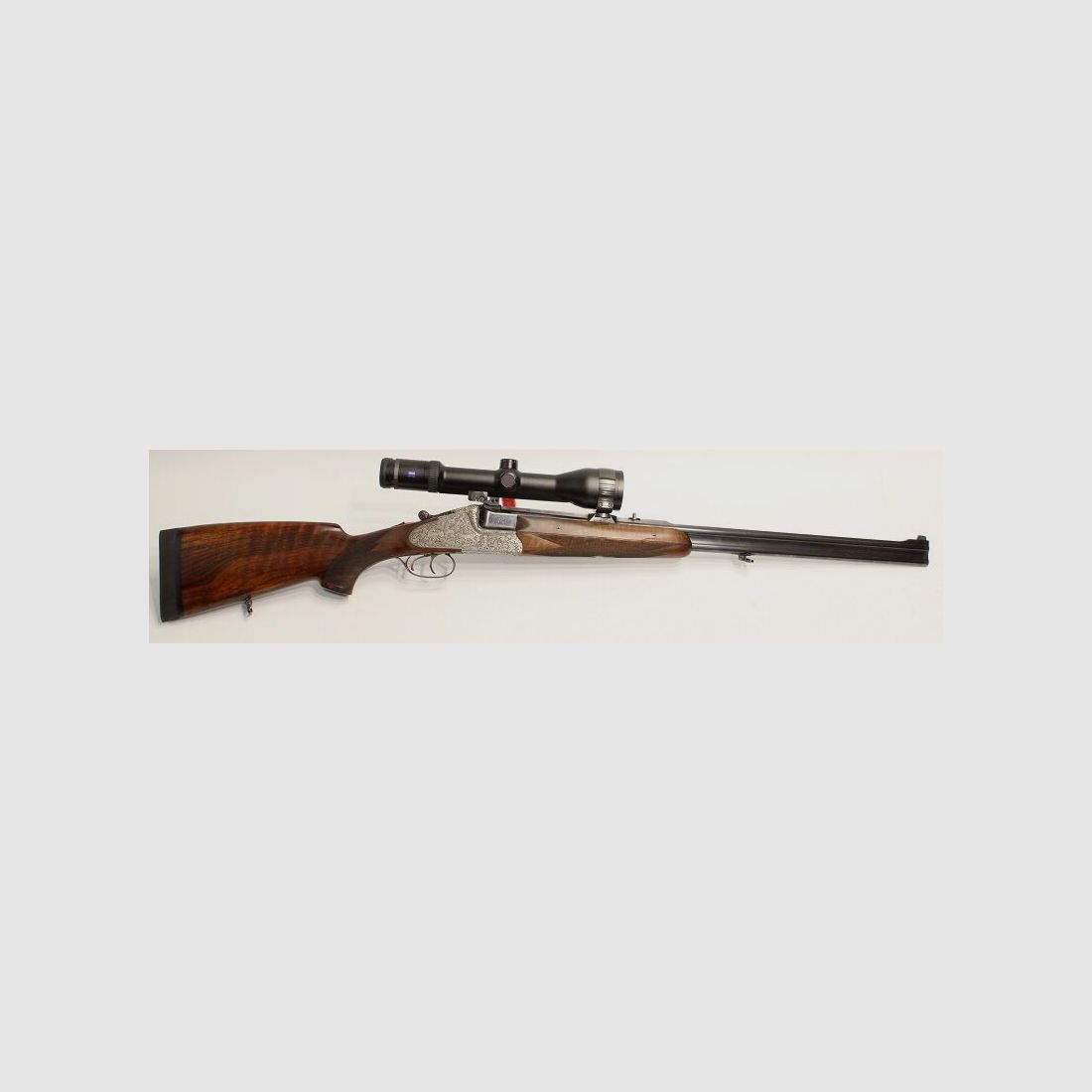 Heym mountain rifle Mod. 55 side lever with Zeiss HT 2.5-10x50