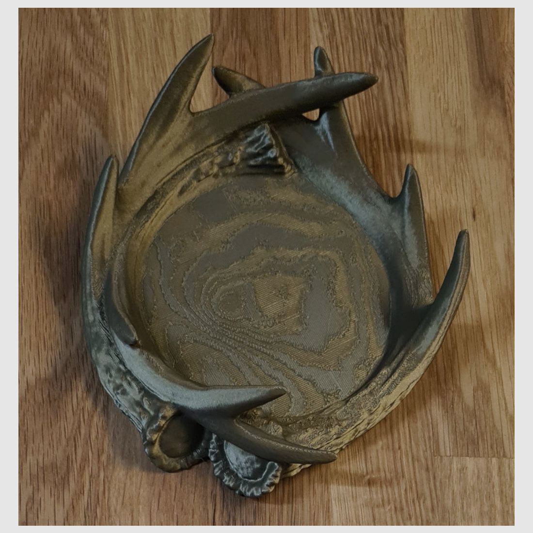 Deko-Schale "Abwurfstangen"