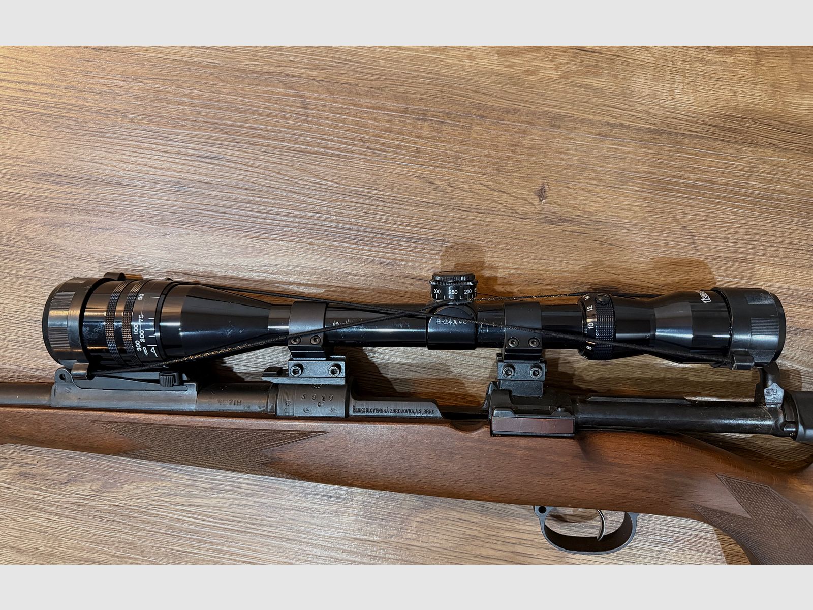 CZ fucile in .308Win con telescopio