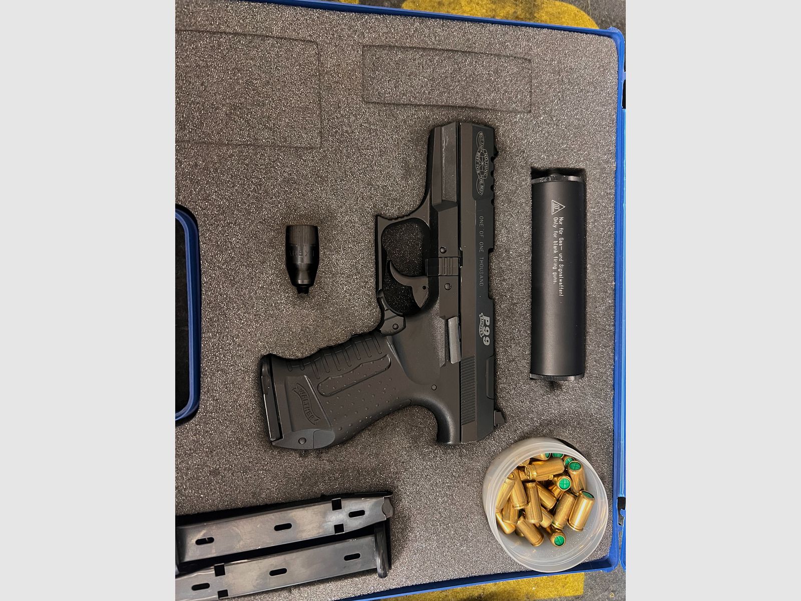 P99 PAK sonder Modell 1von1000 Schalldämpfer 