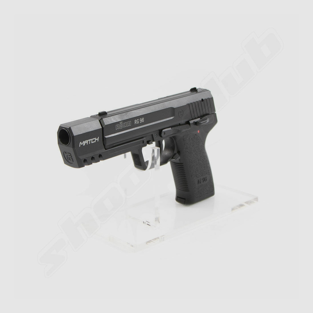 Röhm	 RG 96 MATCH brüniert 9 mm P.A.K. Platzpatronen-Set