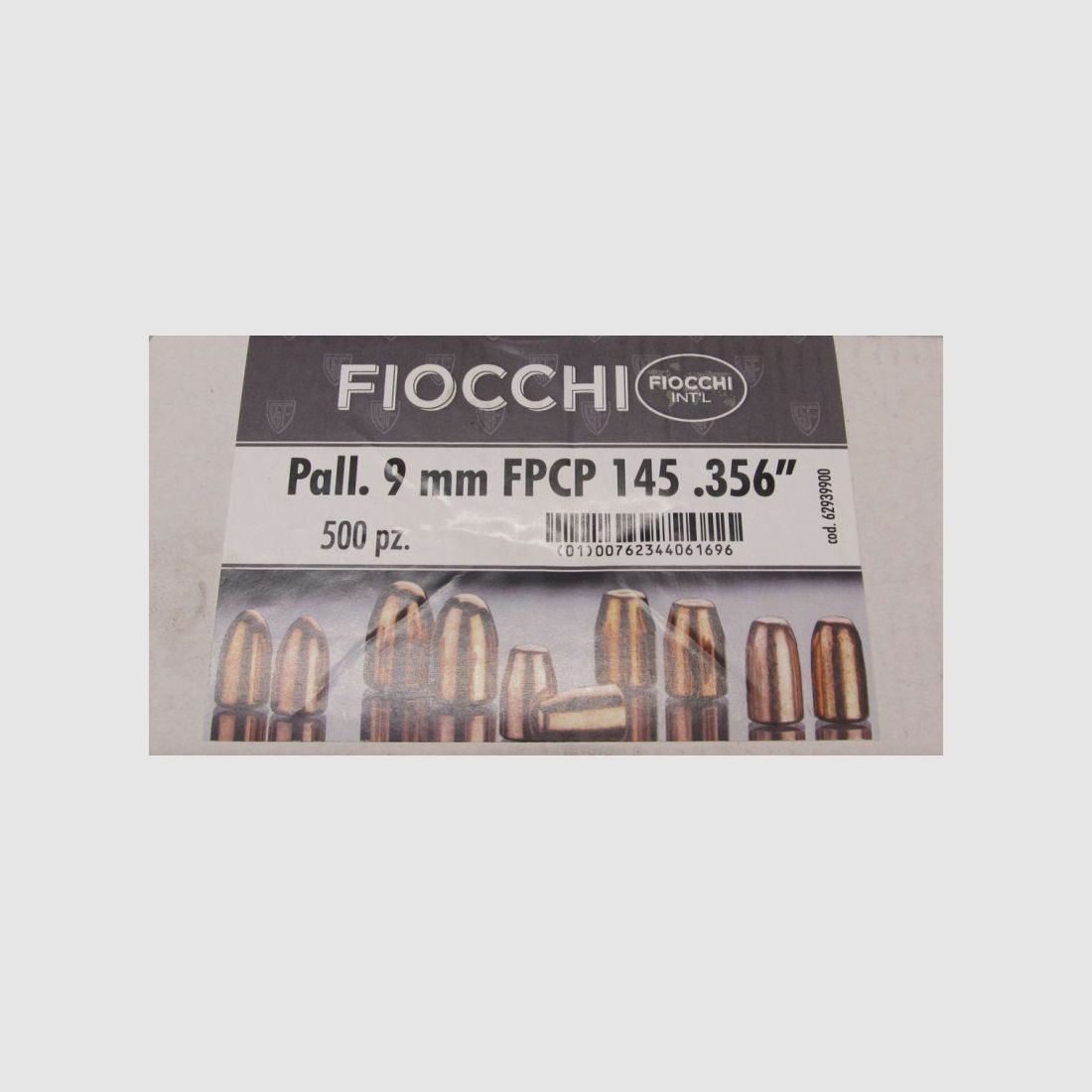 FIOCCHI Copper Bullets 9MM 356 GR145