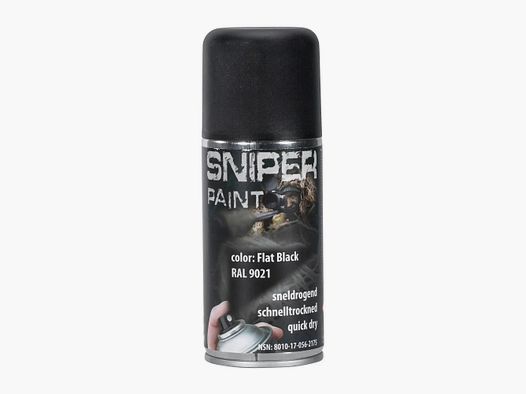 Fosco Fosco Peinture en Spray Boîte Armée 150 ml - Noir