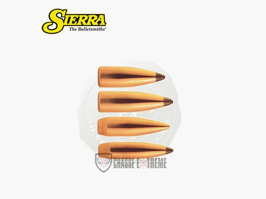 100 Proiettili SIERRA Cal 8 mm Rem Mag 150gr SPT