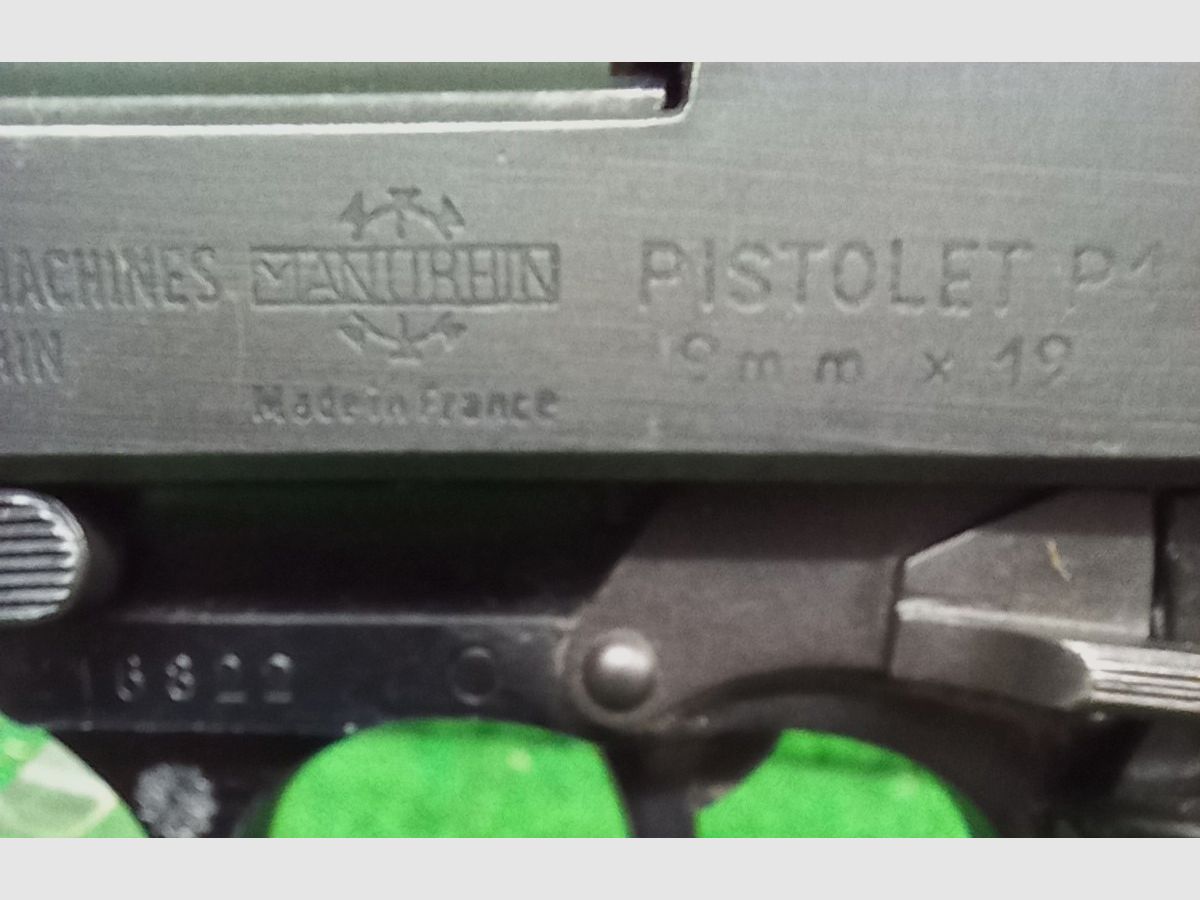 Walther / Manurhin P1 berlińskiej policji w kalibrze 9mm Luger,
