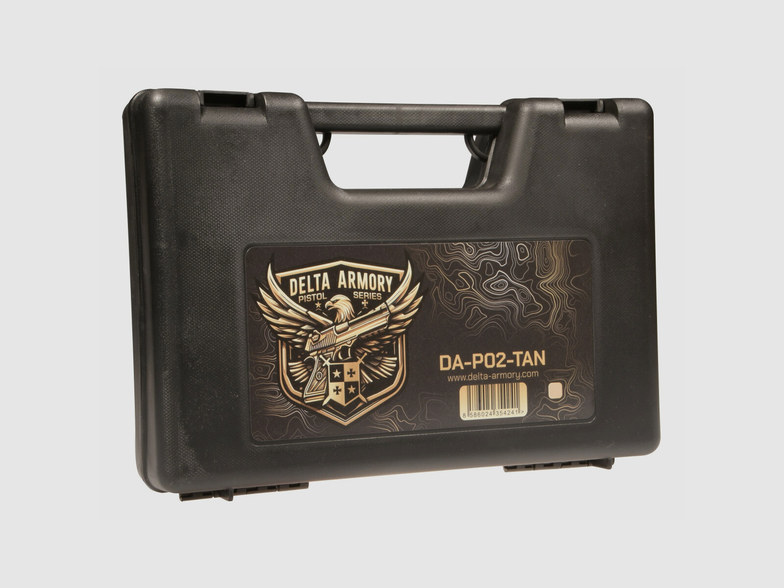 P02 GBB Airsoft Pistole in Tan | Delta Armory