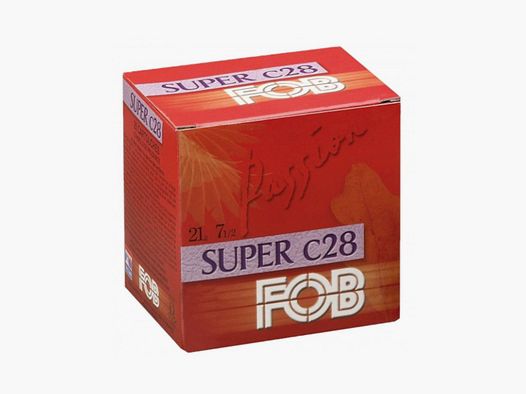 Patronen Fob Passion Super 21 - Kal. 28/70 N°7.5