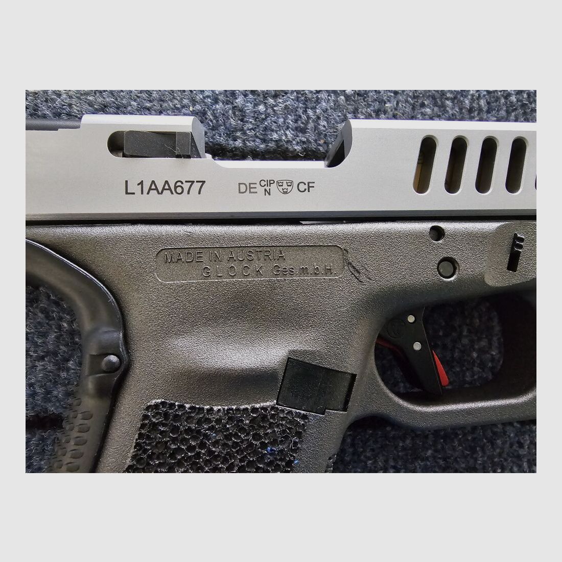 RBF Custom GLOCK 621 Long .45 ACP, M.O.S.