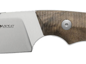 1 x BÖKER feststehendes EDC Messer VIPER HANDY WALNUT 8,2cm Klinge aus MagnaCut Stahl Walnuss Griff