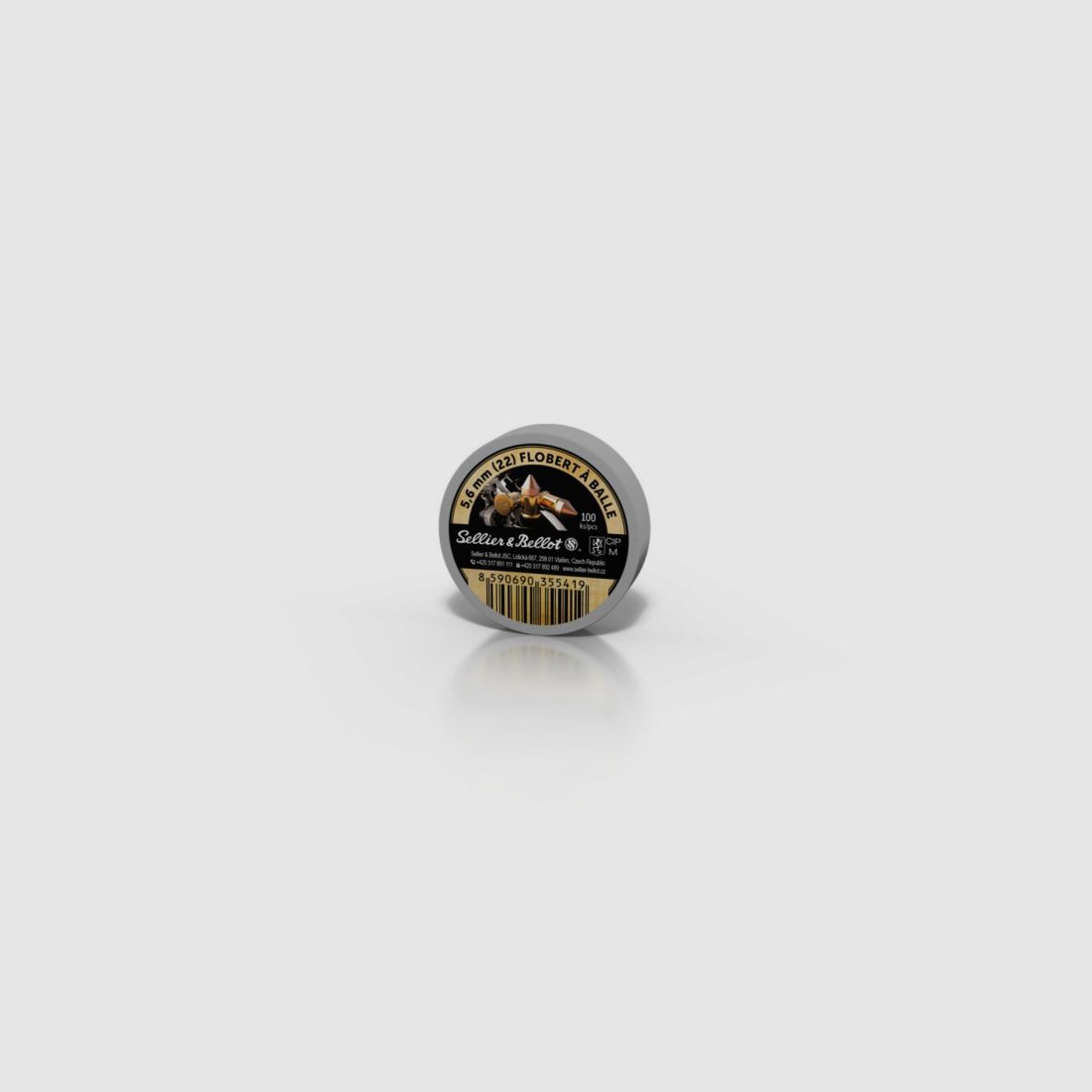 22 FLOBERT CB S&B conical 18gr VE100