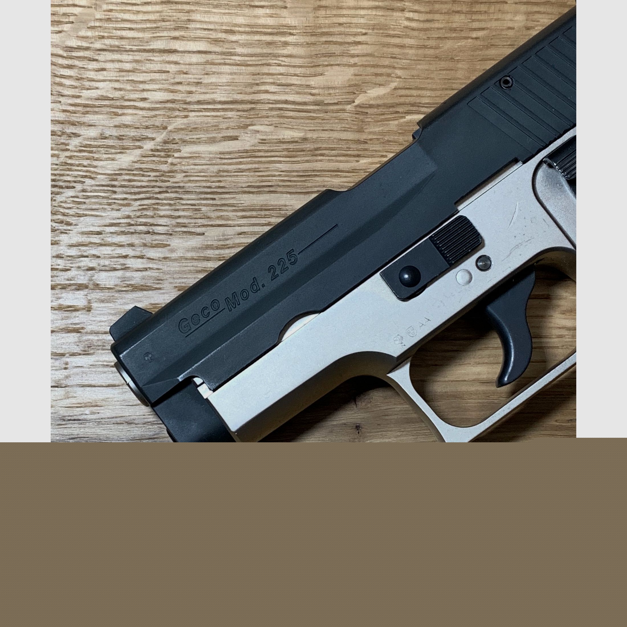 Geco Mod. 225 Signalpistole 9mm P.A.K. von Dynamit Nobel