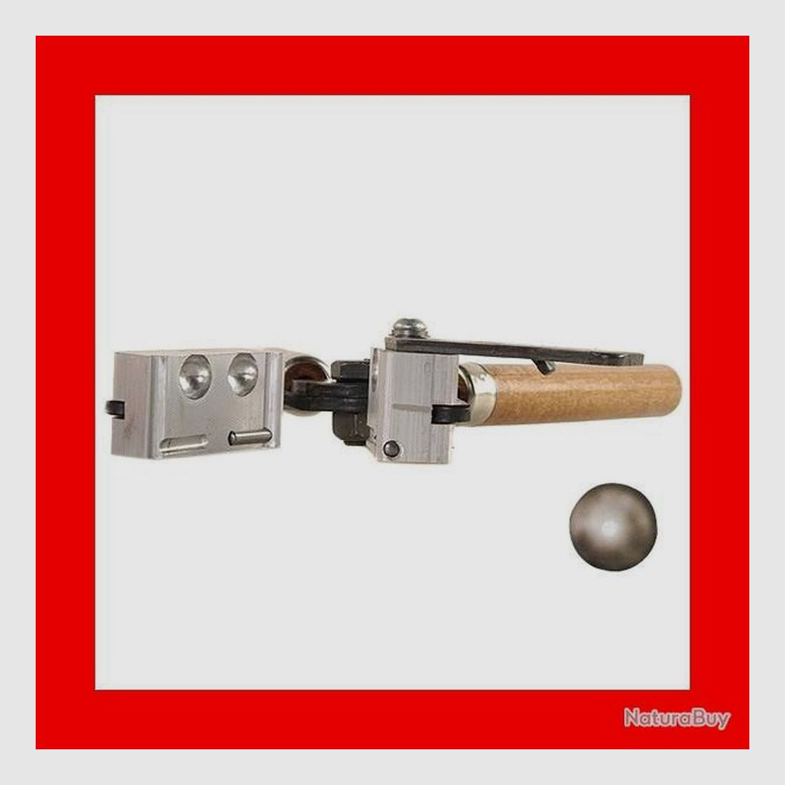 Lee Precision 500-354-M Geschossform - Kaliber .50 - Präzise Herstellung - Für zuverlässiges Nachladen, Bild 4 von 4