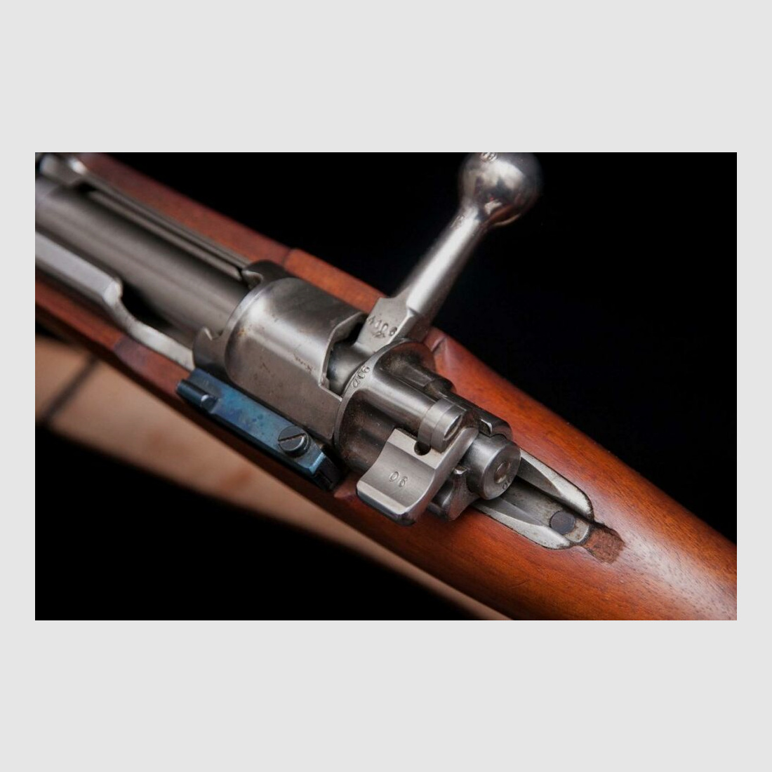 DWM Berlin Mauser 98 DEKO Mod 1908 Brasilien mit nummerngleichen Bajonett