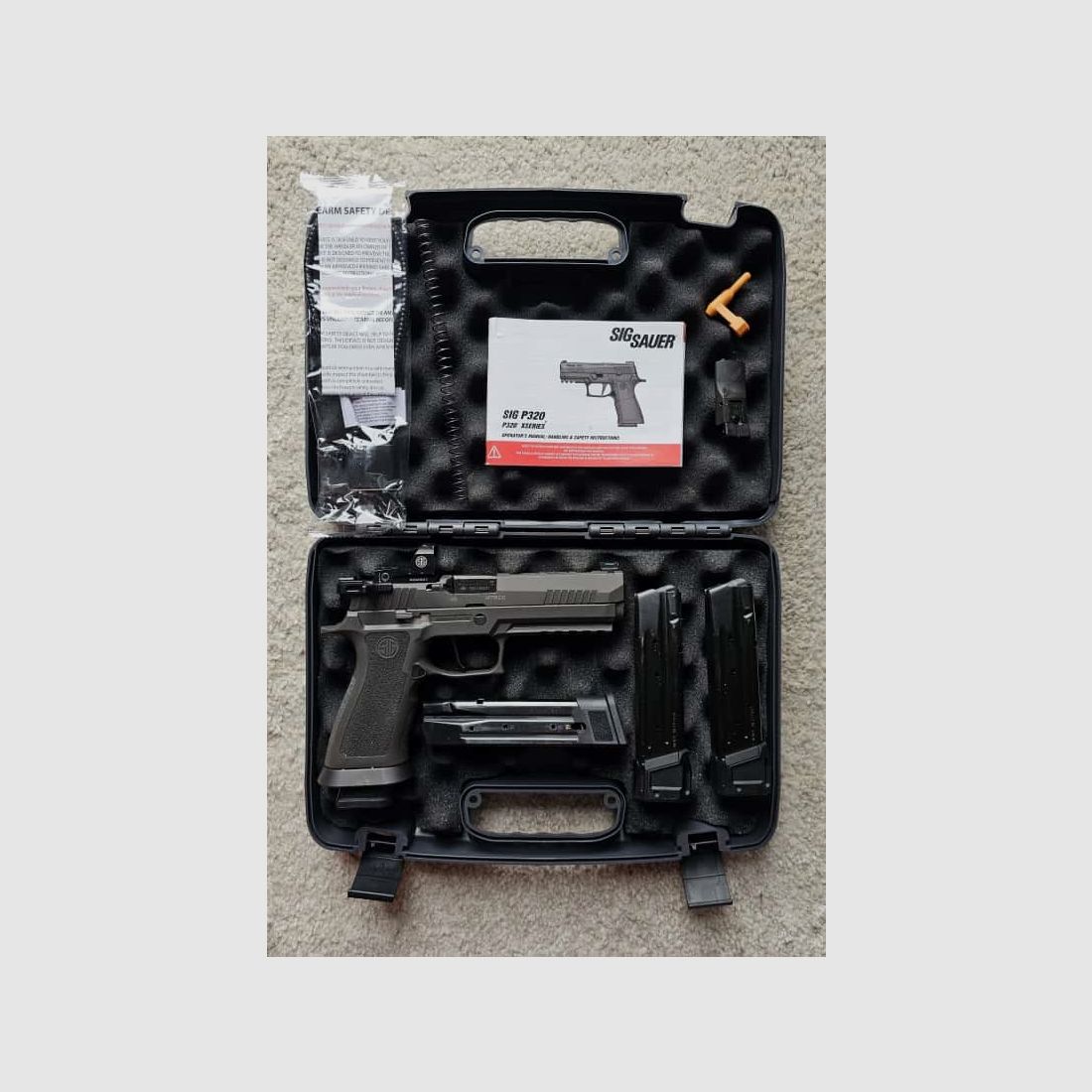 Sig Sauer P320 XFive Legion 9mm – Performance Kit