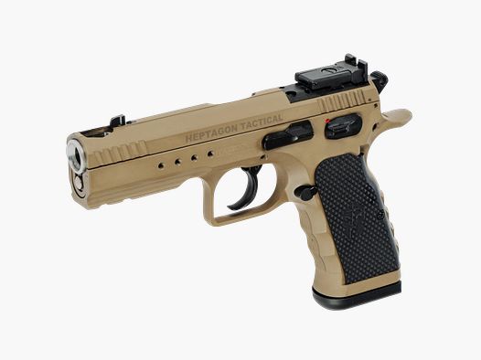 Tanfoglio Heptagon Tactical Pistol Cal.9x19 FDE