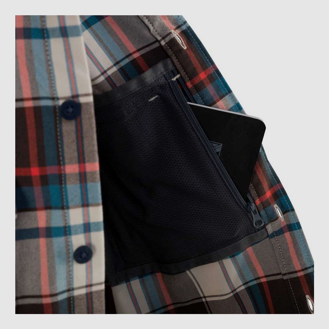 HELIKON-TEX GREYMAN SHIRT FOGGY MEADOW PLAID