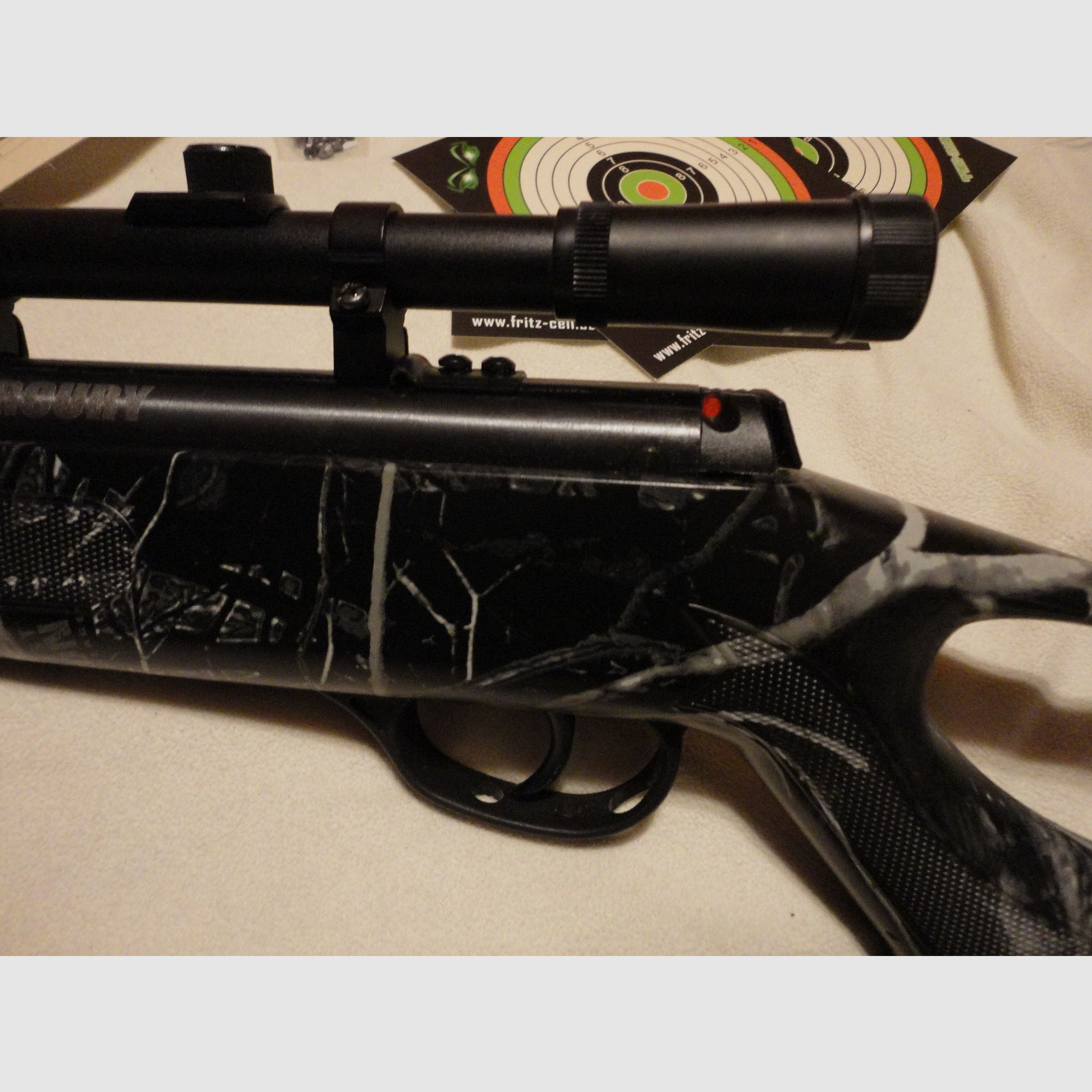 Mercury Powietrze Chili Kamuflaż Kal.177/4,5mm F-Znak + Akcesoria