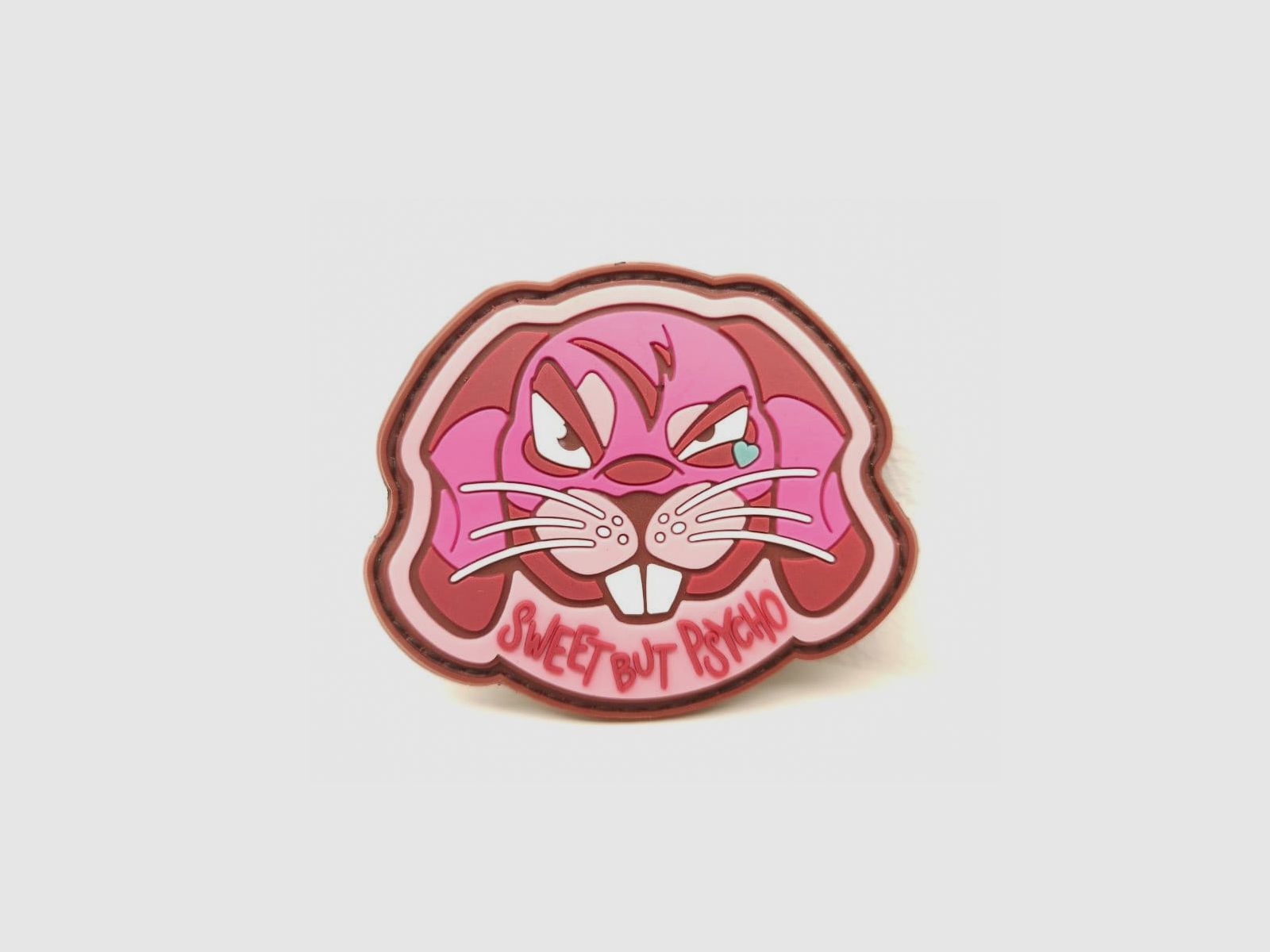 Dolce ma..."-Patch (rosa)