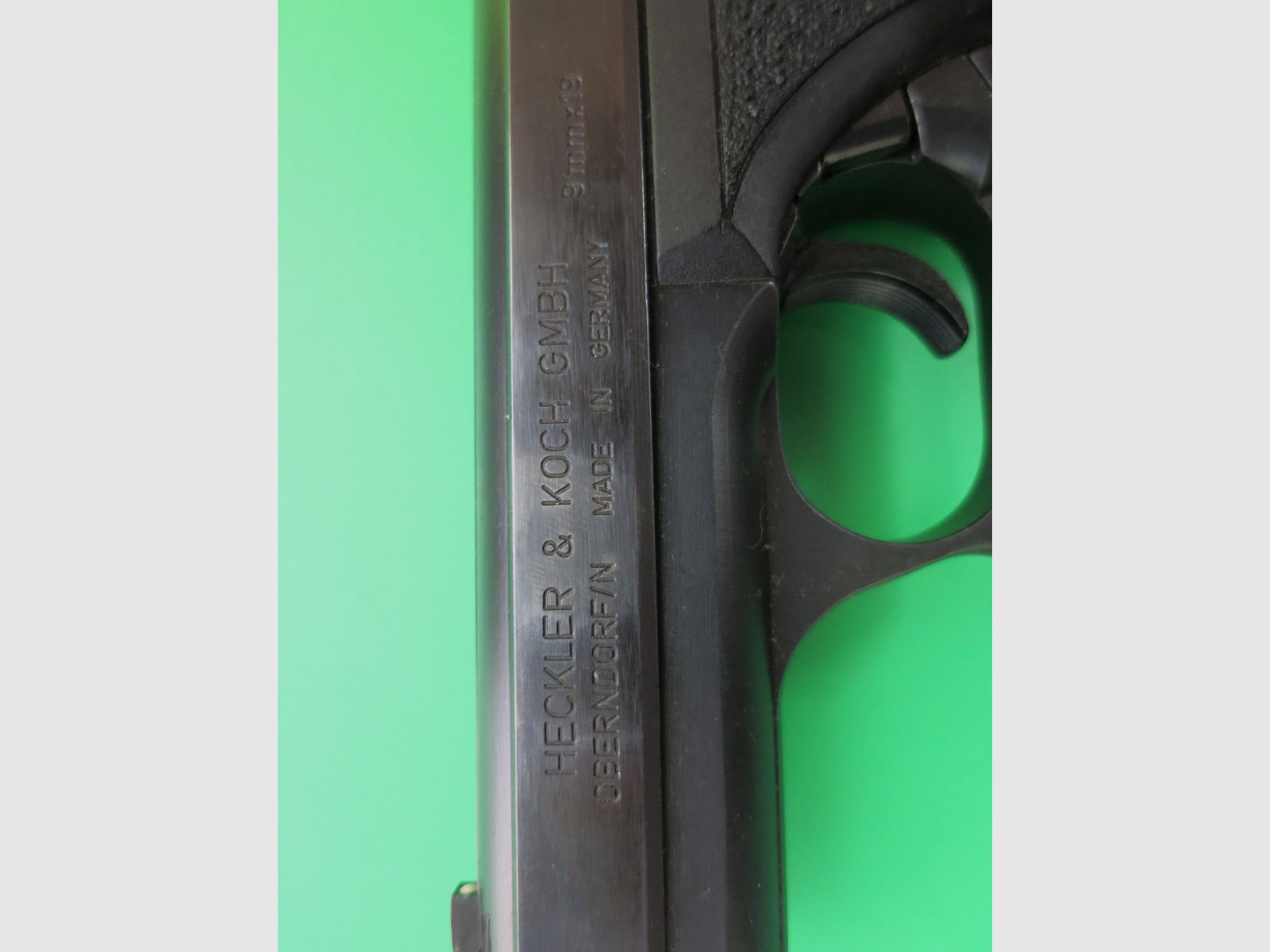 Heckler & Koch P7, PSP (Police Self-Loading Pistol), cal. 9mm Luger, 1st generation     #52