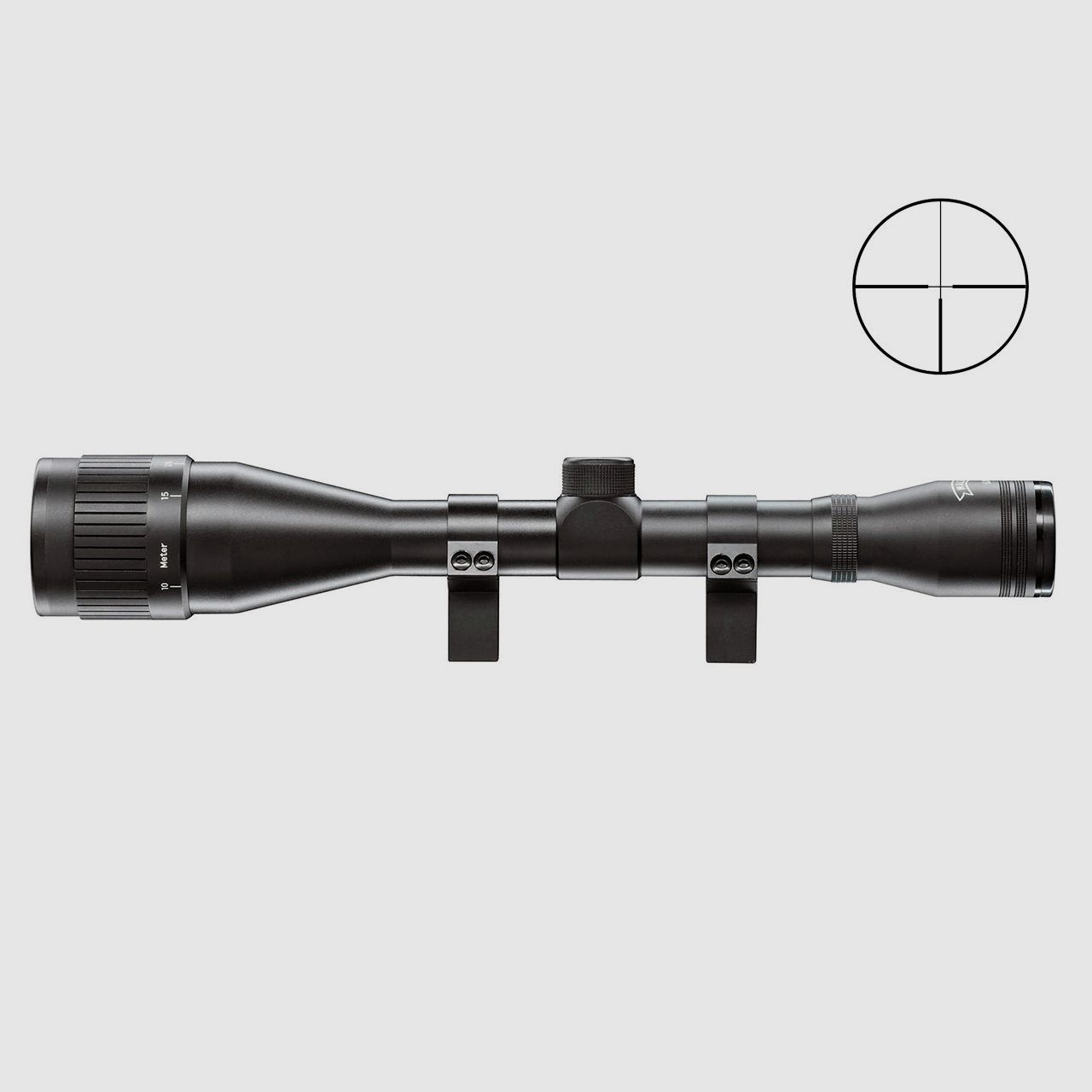 Zielfernrohr Walther 6x42 Absehen 4 Parallaxeverstellung am Objektiv 1 Zoll Tubus inklusive Ringmontagen fĂĽr 11 mm Prismenschienen