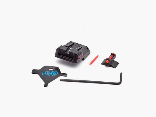 LPA SPS10XE6F Adjustable Sight Set for COLT XSE all standard Novak cut fix