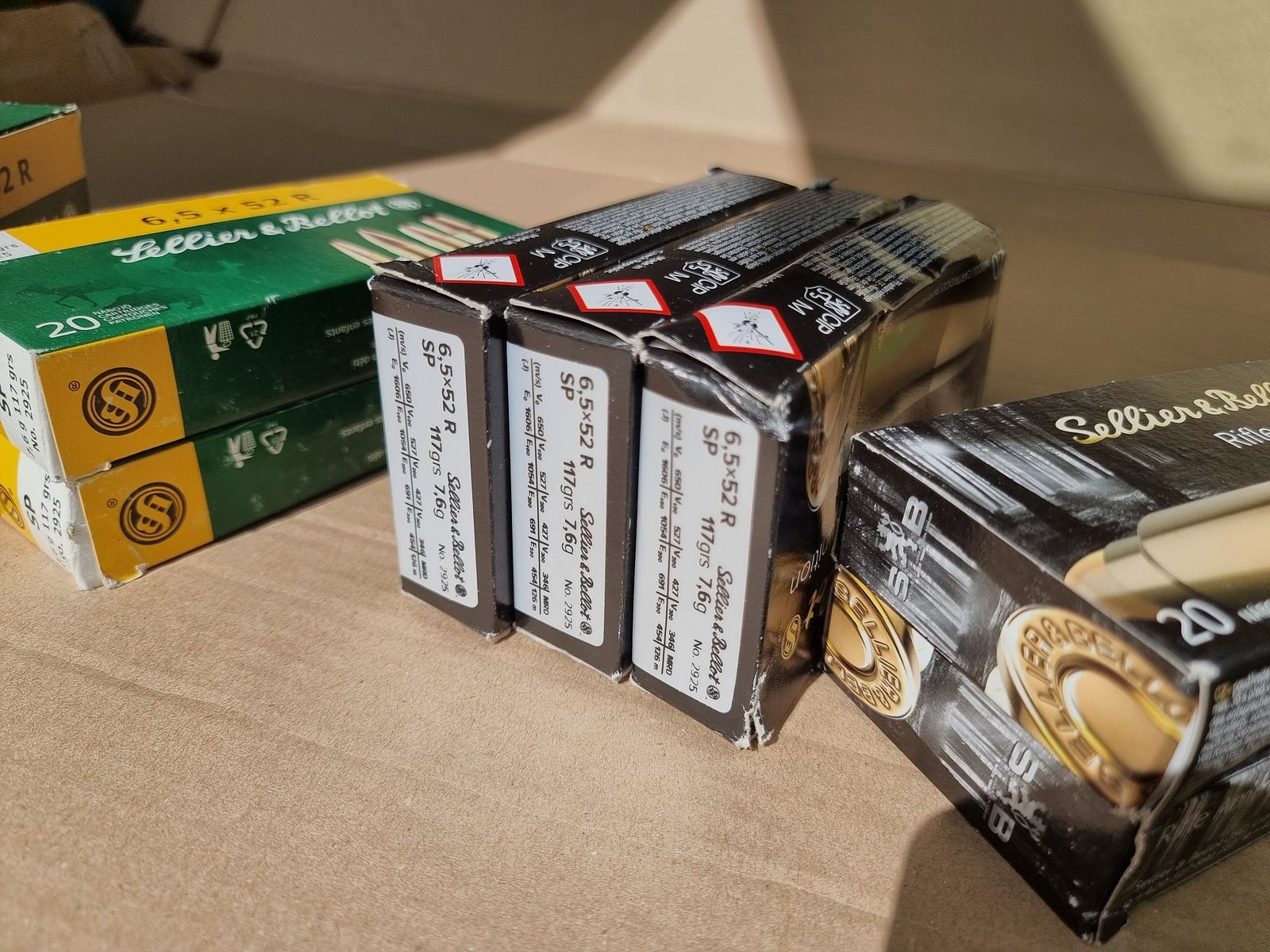 Munition S&B 6,5x52R Teilmantel - passt für 25-35 Winchester - 200 Schuss